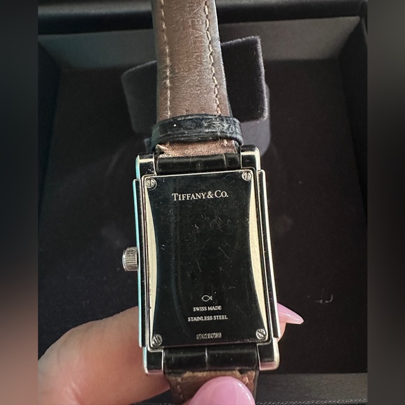 ? authentic Tiffany and Co vintage diamond watch main image 3
